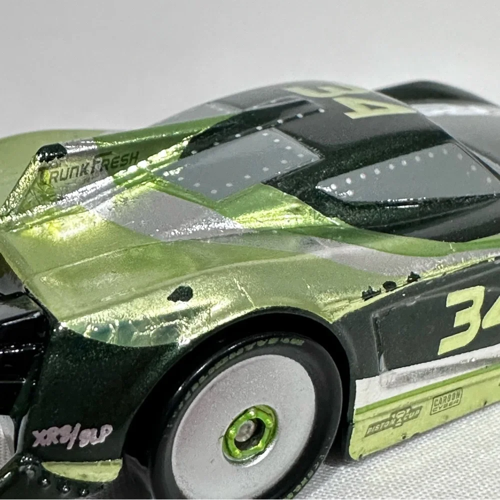 Disney Cars 3 Rare Steve “Slick” Lapage #34 Rocket Racing with Blast Wall